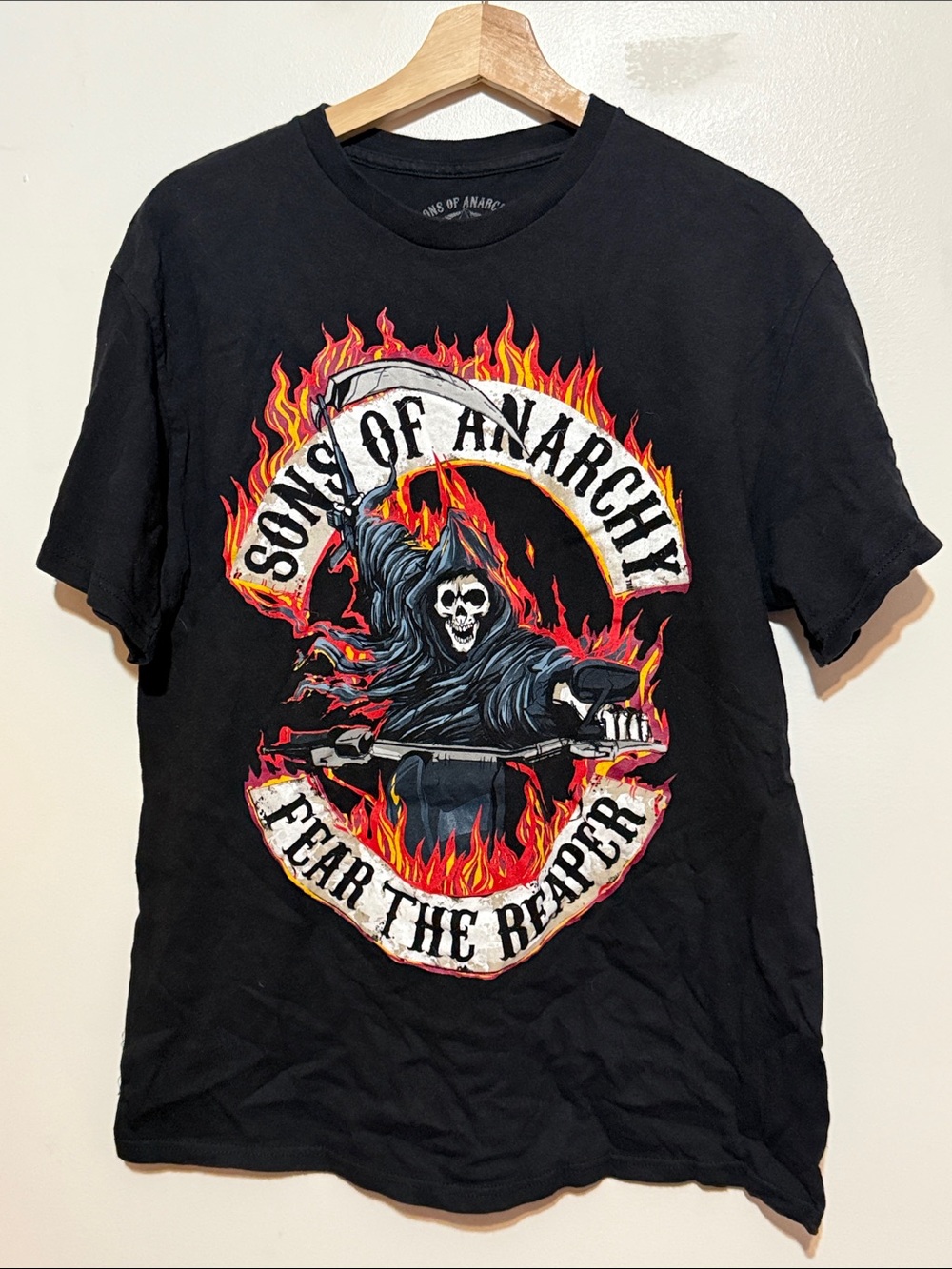 Sons of Anarchy Fear The Reaper graphic tee